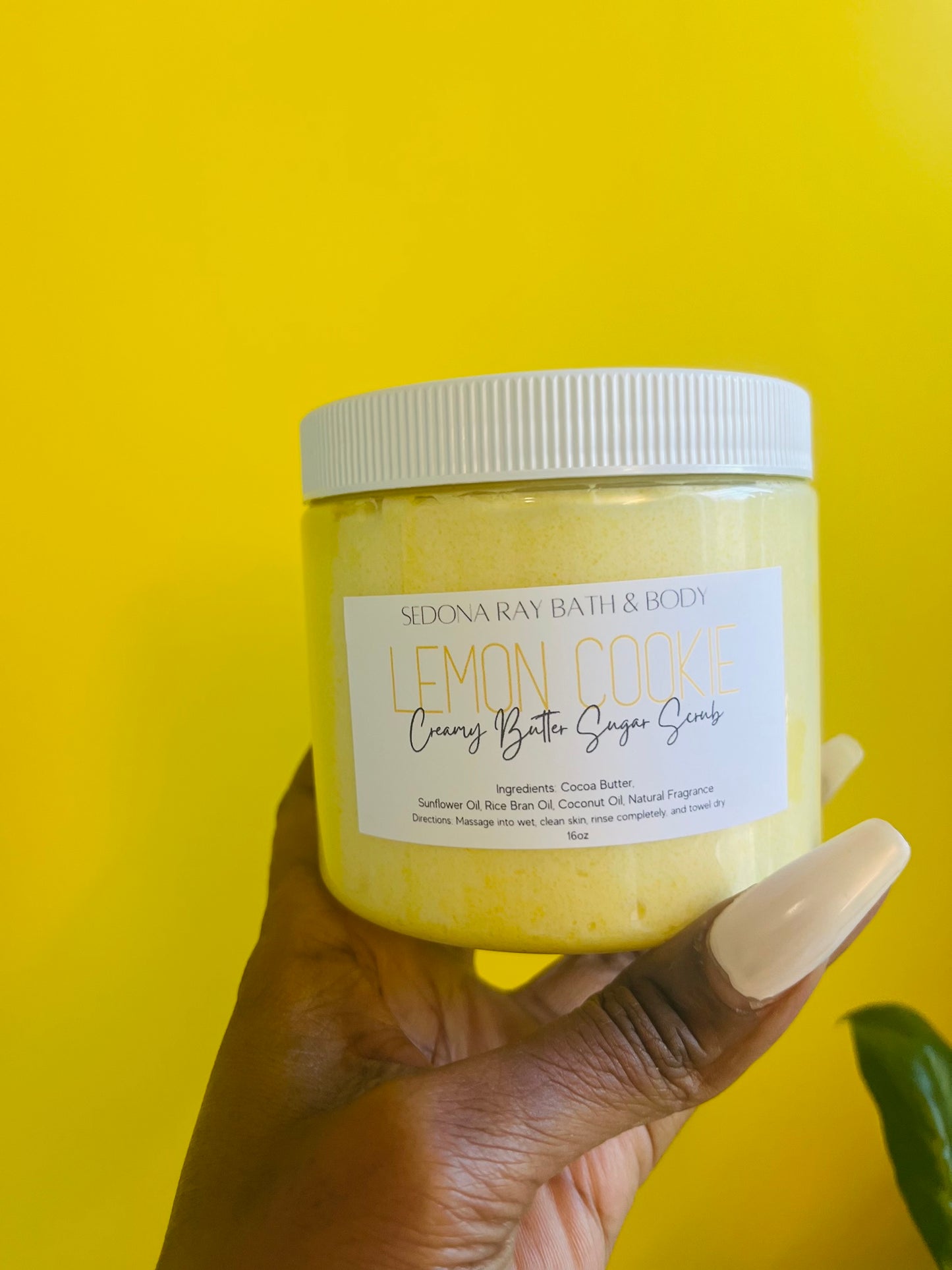 Lemon Cookie Butter Scrub