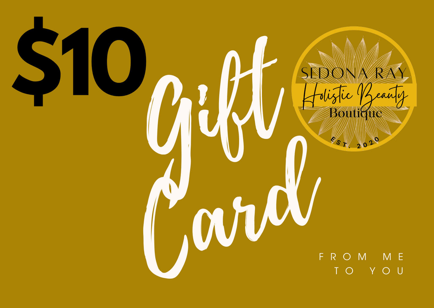 Sedona Ray Gift Card