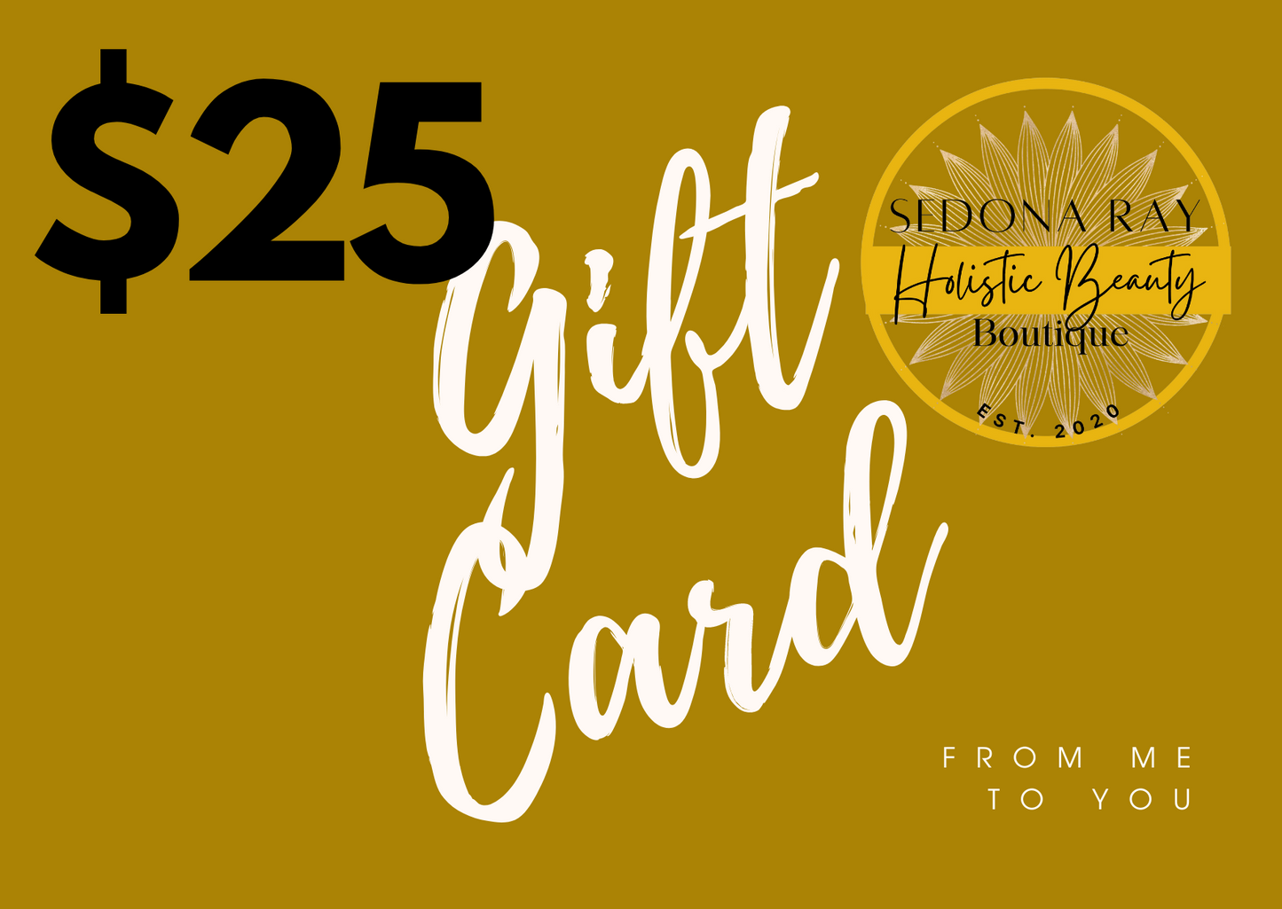 Sedona Ray Gift Card