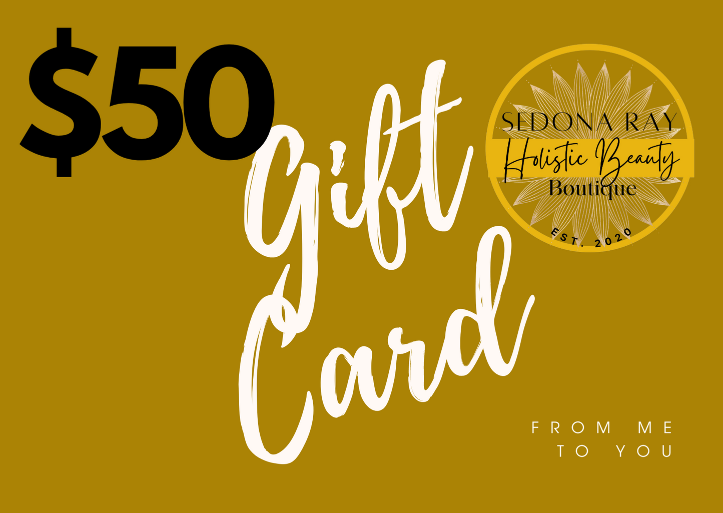 Sedona Ray Gift Card