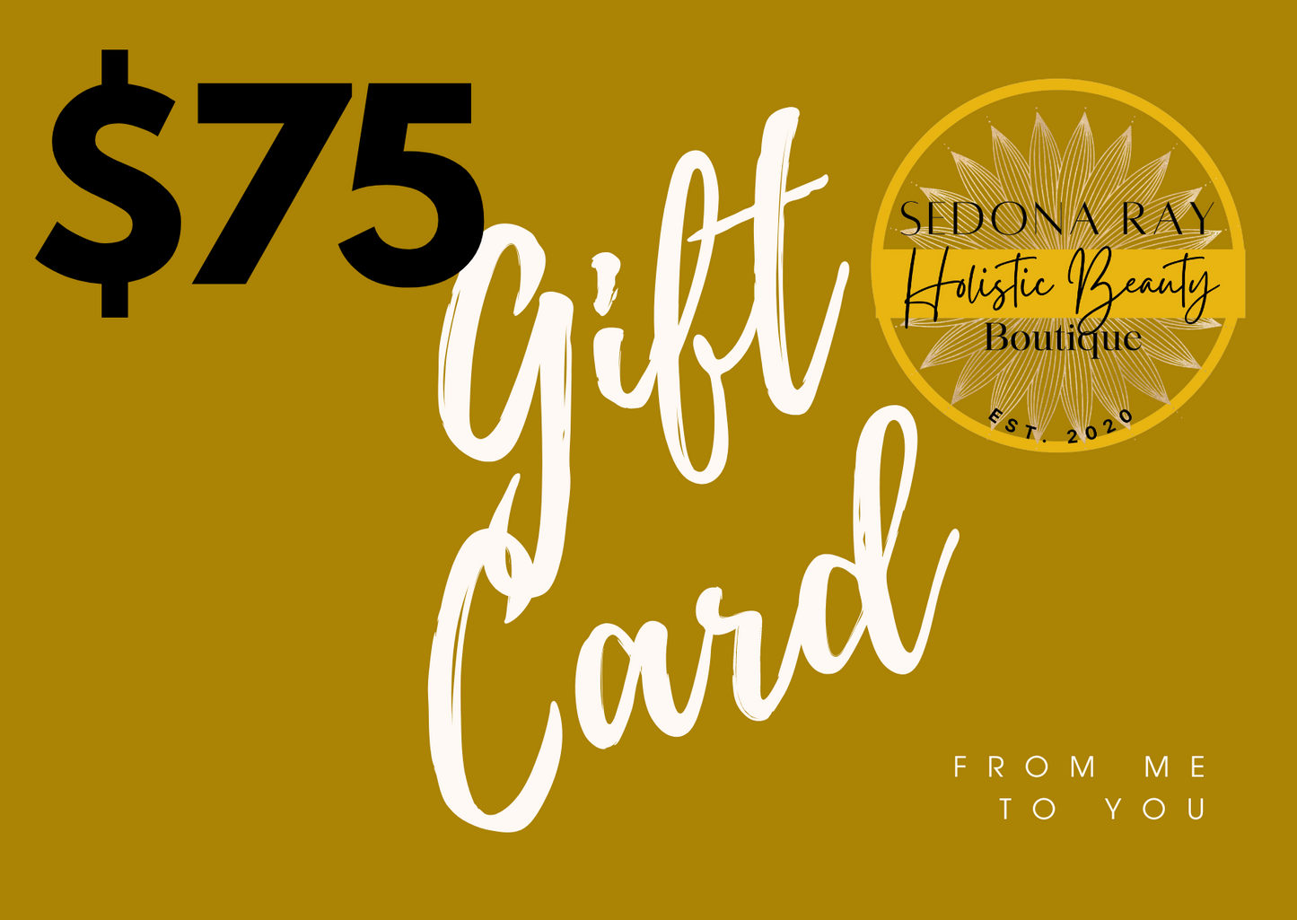 Sedona Ray Gift Card