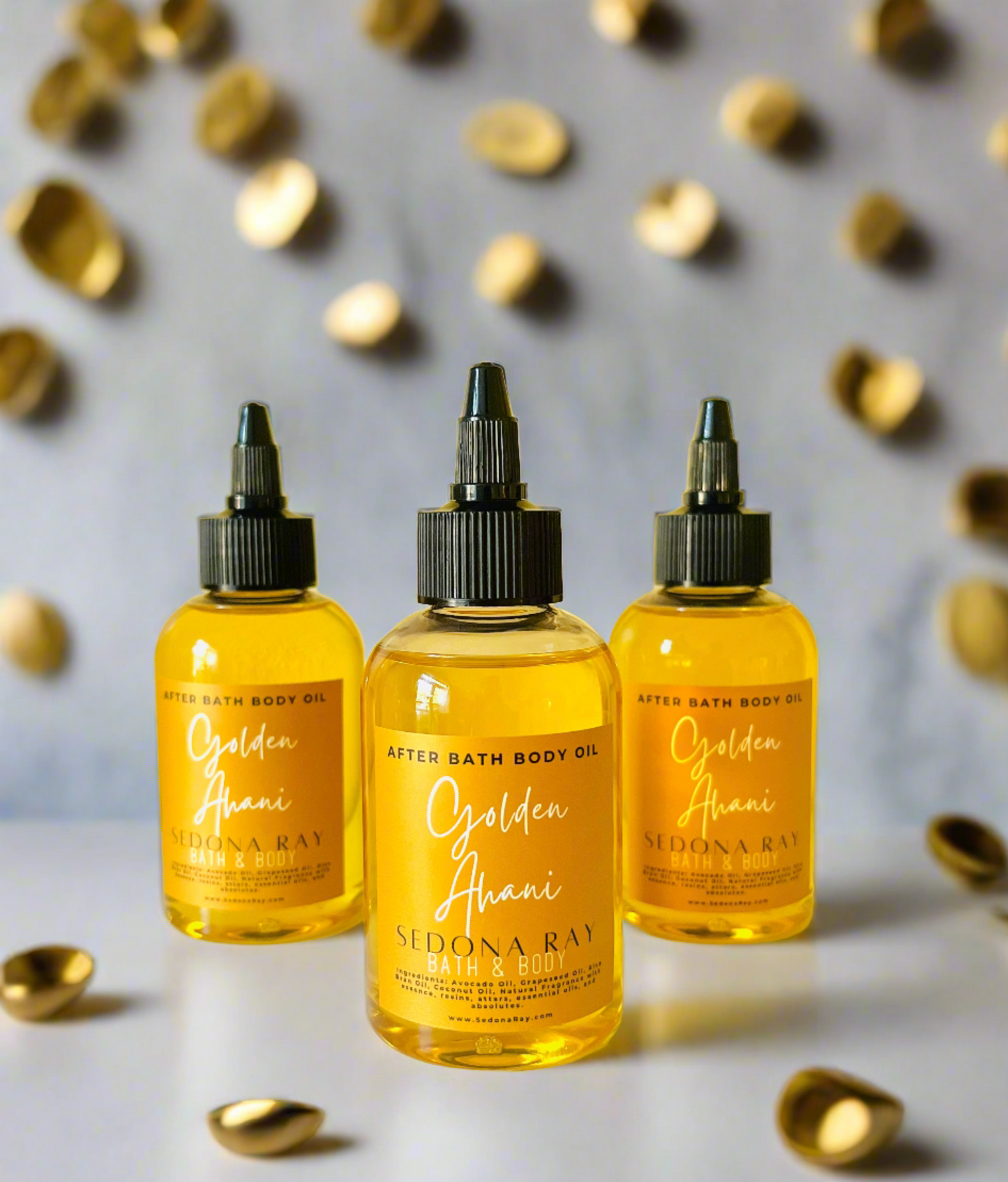 Golden Ahani After Bath Oil