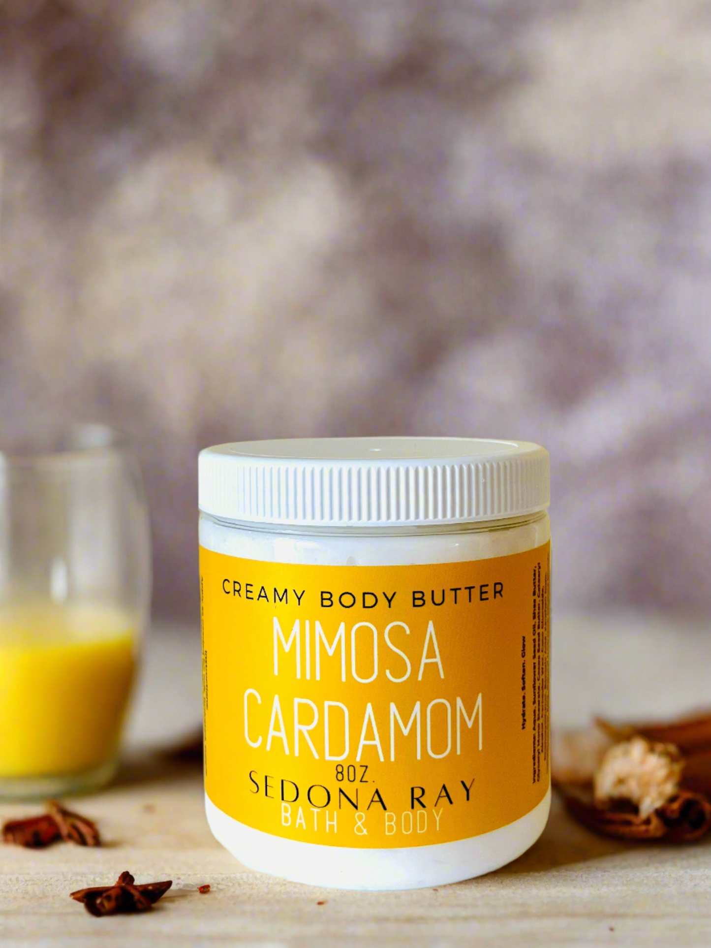 Mimosa Cardamom Creamy Body Butter