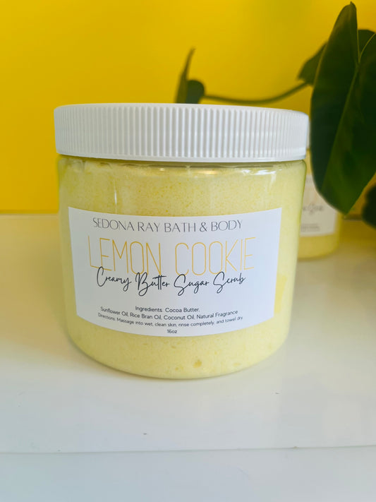 Lemon Cookie Butter Scrub