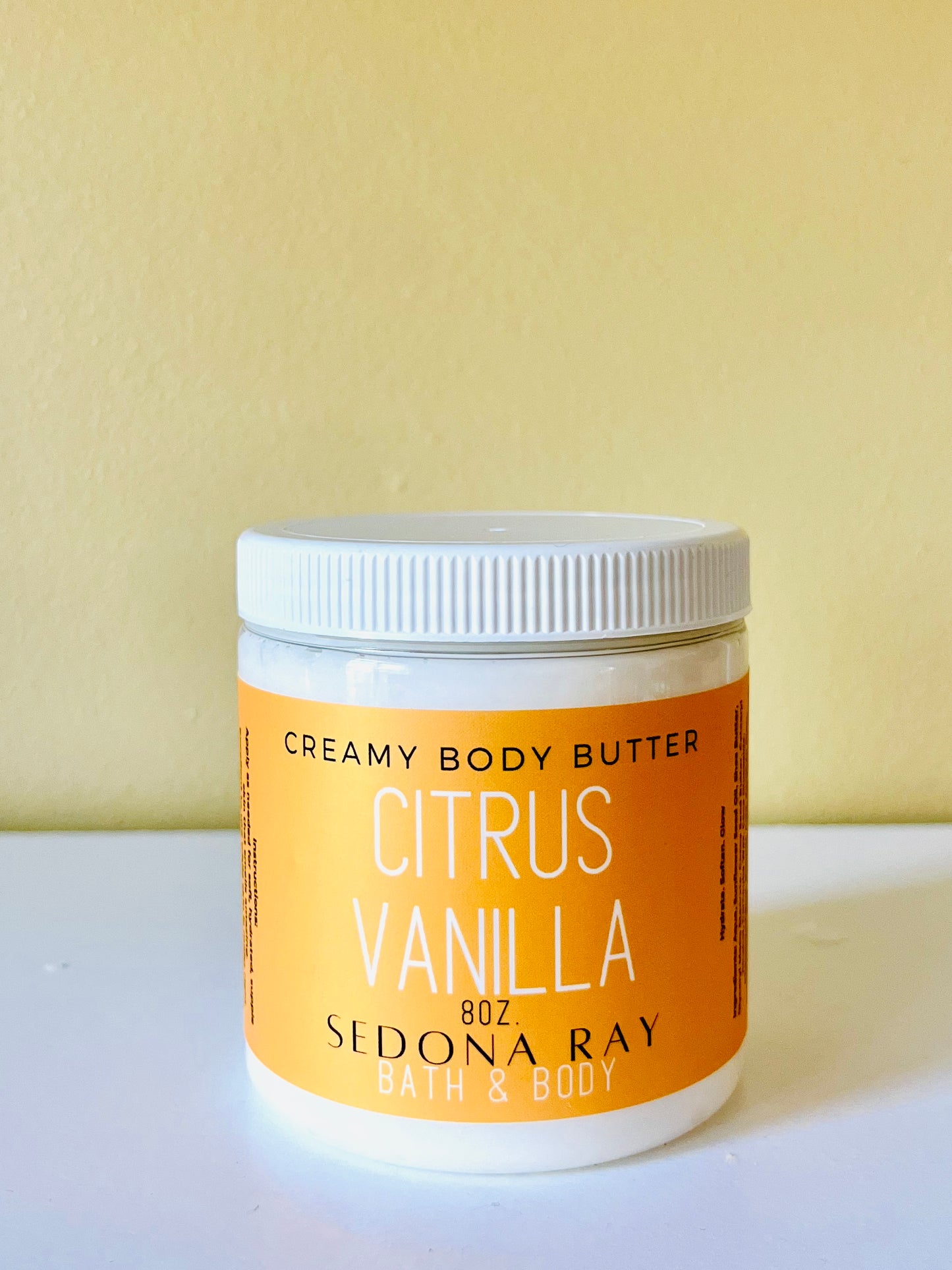 Citrus Vanilla Creamy Body Butter